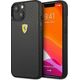 Ferrari Ferrari FEHCP13SFCABK iPhone 13 mini 5,4" czarny/black hardcase On Track Real Carbon