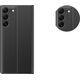 Θήκη Hurtel για Samsung S24+ με μαγνητικό πτερύγιο Νέα θήκη Sleep View μαύρη HURTEL 13320056 9145576284346
