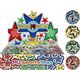 Mega Creative PILKA ANTYSTRES 8CM GWIAZD MIX4 MC DISP 24/288