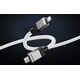 Kabel USB Baseus USB-C - Lightning 2 m Biały (CAKW000102)