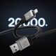 Kabel USB Baseus USB-C - Lightning 1 m Czarny