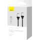 Kabel USB Baseus USB-C - Lightning 1 m Czarny