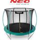 Trampolina ogrodowa Neo-Sport NS-10C181 z siatką wewnętrzną 10 FT 312 cm