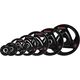 HMS TOX02 Czarny Talerz Olimpijski Ogumowany 2.5 kg