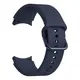 Bizon Strap Watch Silicone Samsung Galaxy Watch 20 mm navy blue