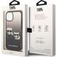 Karl Lagerfeld Etui Karl Lagerfeld do iPhone 14 6,1" hardcase czarny/black Gradient Ikonik Karl & Choupette