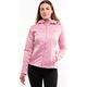 4f Kurtka przejściowa softshell z kapturem damska 4F F215 różowa 4FWSS24TSOFF215 56S S