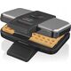 Cloer Cloer Brussels waffle iron 1459 c2 heavy (stainless steel/black, 1,000 watts)
