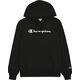 Champion Bluza damska Champion Hooded czarna 117529 KK001 XL