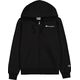 Champion Bluza damska Champion Full Zip Hoodie czarna 117531 KK001 S