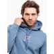 Champion Bluza męska Champion Hooded niebieska 220268 BS099 M