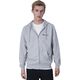 Champion Bluza męska Champion Full Zip Hoodie szara 220260 EM021 M