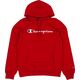 Champion Bluza męska Champion Hooded czerwona 220253 RS054 M