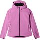 4f Kurtka damska softshell 4F F285 różowa 4FWAW24TSOFF285 54S L