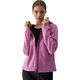 4f Kurtka damska softshell 4F F285 różowa 4FWAW24TSOFF285 54S L