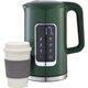 Czajnik Platinet PLATINET CZAJNIK KETTLE LCD DISPLAY 1,7L 5 TEMPERATURE SETTINGS + 450 ML TRAVEL MUG, OLIVE GREEN [45977]