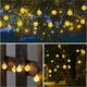 Saska Garden LAMPA SOLARNA OGRODOWA GIRLANDA ŁAŃCUCH SOLARNY 6M 40LED