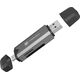 Czytnik Natec SCARAB 3 USB-A + USB-C SD/MICRO SD USB 3.1 GEN 1 SZARY (NCZ-2262)