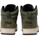 Buty męskie Fila Rega S mid oliwkowe FFM0367 60017 42