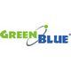 GreenBlue Zegar ścienny LCD bardzo duży GreenBlue GB218 temperatura, data