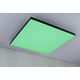 Lampa sufitowa Paulmann Panel Velora Rainbow 595x595mm 3520lm RGBW Czarny 230V