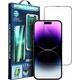 OEM 5D Full Glue Tempered Glass - do iPhone 13 / 13 Pro / 14 czarny + aplikator