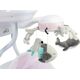 Caretero Huśtawka elektryczna Raffi Pink (TERO-8092)
