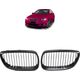 MTuning Grill sportowy pojedyncze żeberka Gloss Black BMW 3 E92 E93 przed liftem 2005-2010