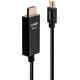 Kabel Lindy Cable Lindy Mini DP an HDMI Adap mit HDR 2m