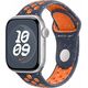 Apple MYJX3ZM/A inteligentne akcesorium osobiste Band Niebieski, Pomarańczowy Fluoroelastomer