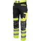 Lahti Pro Spodnie Ostrzegawcze Czarno-żółte 2XL (L4051105)
