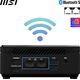 Komputer MSI MSI Cubi N ADL-007DE Intel® N N100 4 GB DDR4-SDRAM 128 GB SSD Windows 11 Pro Mini PC Czarny