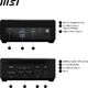 Komputer MSI MSI Cubi N ADL-007DE Intel® N N100 4 GB DDR4-SDRAM 128 GB SSD Windows 11 Pro Mini PC Czarny