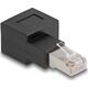 DeLOCK 87864 wtyczka RJ45 Czarny