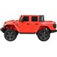 Lean Cars Samochód na akumulator Jeep Rubicon 6768R czerwony