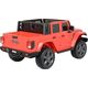 Lean Cars Samochód na akumulator Jeep Rubicon 6768R czerwony