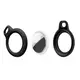 Tech-Protect Rough Chain Apple Airtag Black [2 PACK]