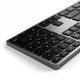 Satechi Slim X3 Wireless Keyboard Bluetooth USB-C (space gray)