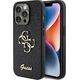 Guess Guess GUHCP15LHG4SGK iPhone 15 Pro 6.1" czarny/black hardcase Glitter Script Big 4G
