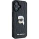 Karl Lagerfeld Karl Lagerfeld KLHCP16SPGKLKIPK iPhone 16 6.1" czarny/black hardcase Monogram Karl Head Pin