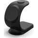 Ładowarka Vinnic Vinnic CHOMO 3-IN-1 Magnetic Wireless Charging Dock, black