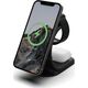 Ładowarka Vinnic Vinnic CHOMO 3-IN-1 Magnetic Wireless Charging Dock, black