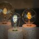 Avanca International BV Hombli smarte Filament Glühbirne, ST64, E27, CCT, Smokey 13875422 8719323918153