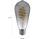 Avanca International BV Hombli smarte Filament Glühbirne, ST64, E27, CCT, Smokey 13875422 8719323918153