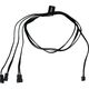 Alphacool Alphacool Digital RGB LED Y-Kabel 3-fach με JST-Stecker, μαύρο - 60cm 13930947 4250197186025