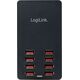 Ładowarka LogiLink PA0140 8x USB-A 2.4 A (PA0140)