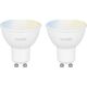 Avanca International BV Hombli smarte Glühbirne, 4,5W, CCT, 1+1 πακέτο προσφοράς 13875442 8719323917132