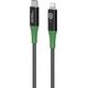 Καλώδιο USB MicroConnect Μικροσύνδεση MC-SMART USB C-L-2 Καλώδιο Lightning 2 m Μαύρο, Πράσινο 13920580 5715063388310