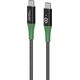 Καλώδιο USB MicroConnect Μικροσύνδεση MC-SMART USB-C-C-01 Καλώδιο USB USB 2.0 1 m USB C Μαύρο, πράσινο 13920586 5715063388327