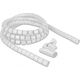 Organizer Delock DELOCK Spiralschlauch m. Einziehwerkzeug 2,5m x 15mm weiß
